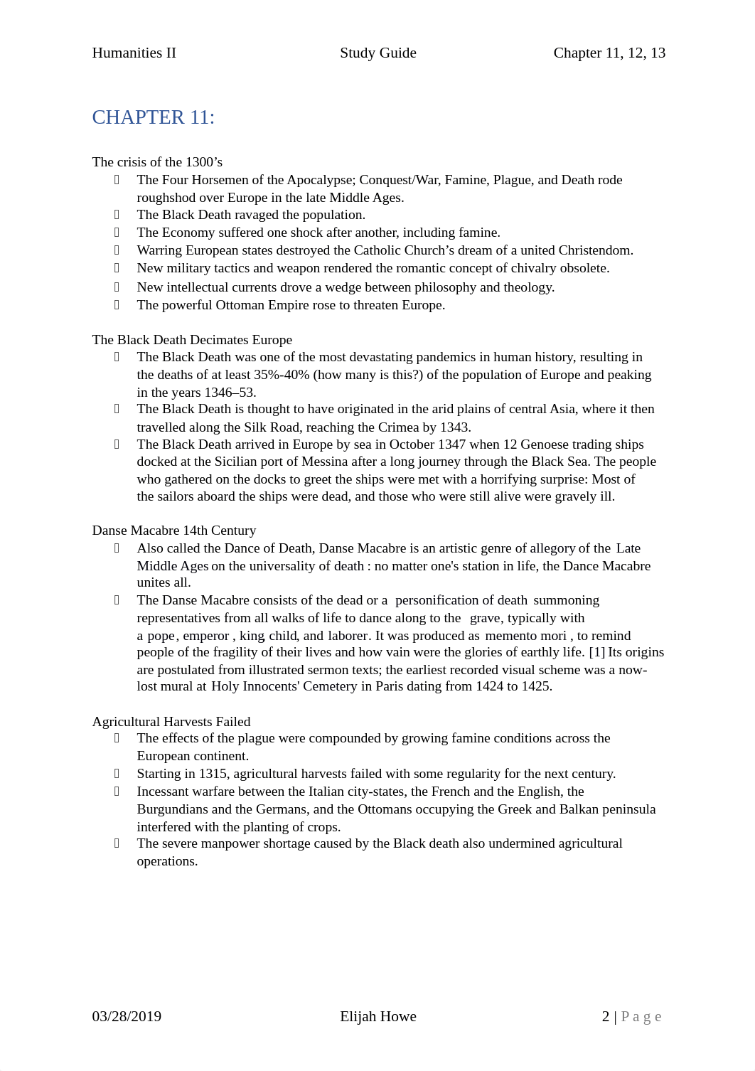 Humanities II Test 1 Study Guide.docx_dowzbh4m65v_page2