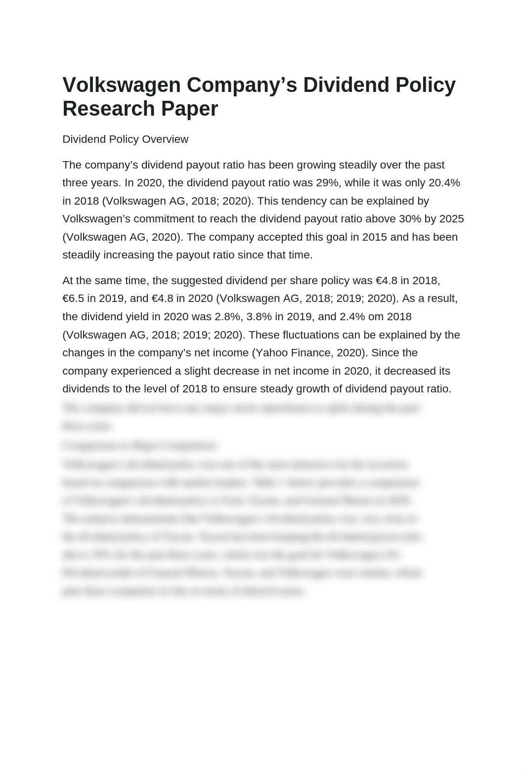 Volkswagen Company's Dividend Policy Research Paper.docx_doxe09sapr6_page1