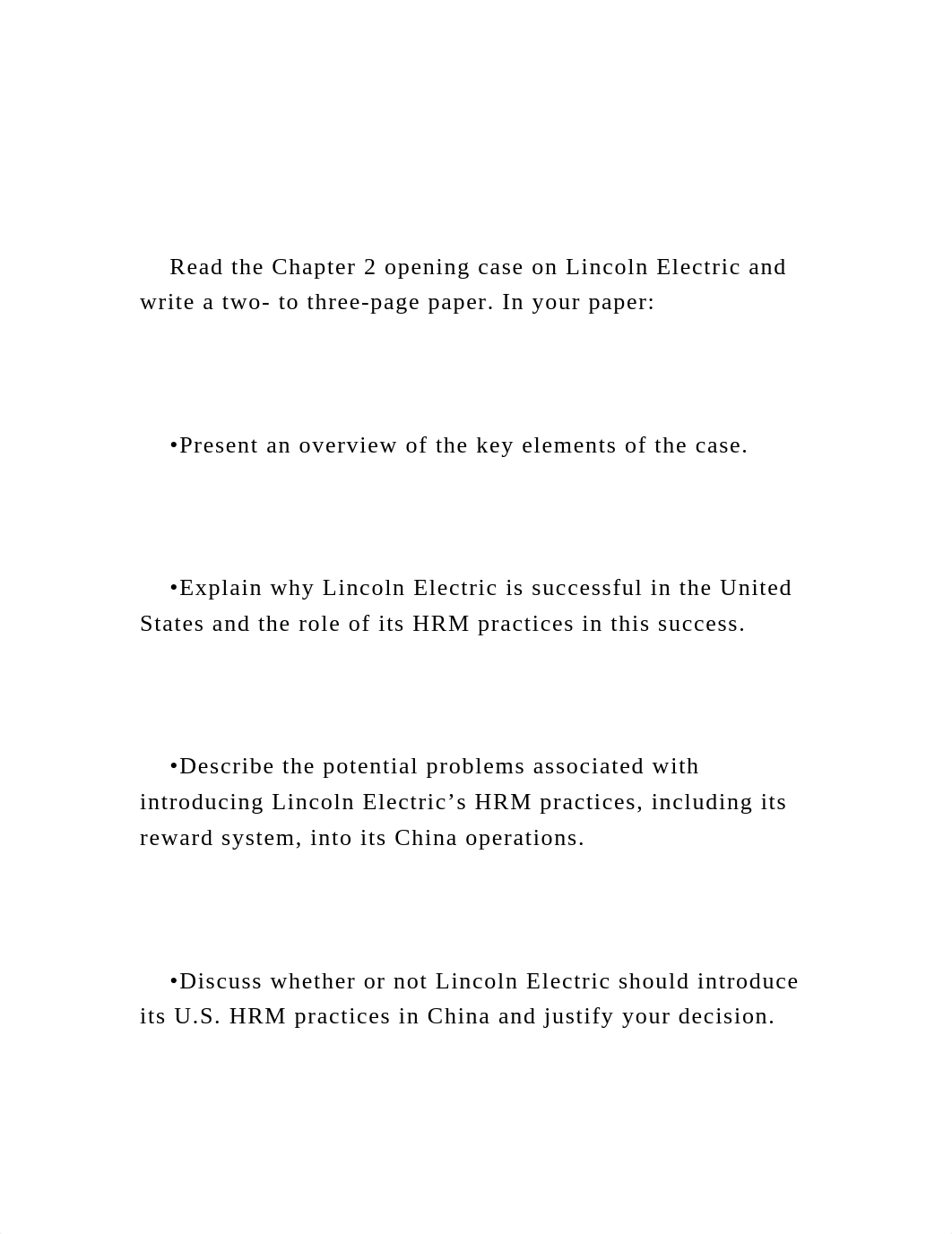 Read the Chapter 2 opening case on Lincoln Electric and wri.docx_doxe0x3ktke_page2