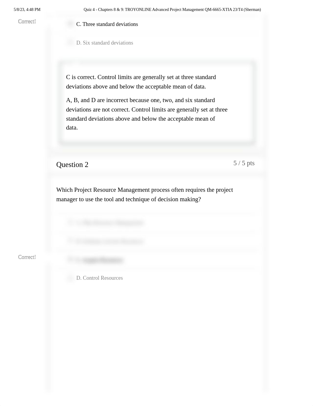 Quiz 4 - Chapters 8 & 9_ TROYONLINE Advanced Project Management QM-6665-XTIA 23_T4 (Sherman).pdf_doxqp37h401_page2