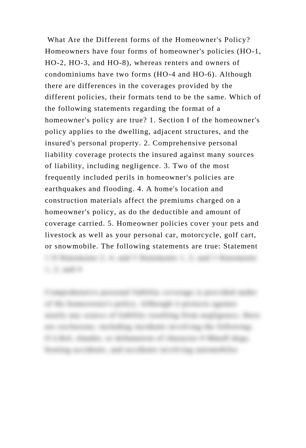 What Are the Different forms of the Homeowners Policy Homeowners ha.docx_doxxrskwnji_page2