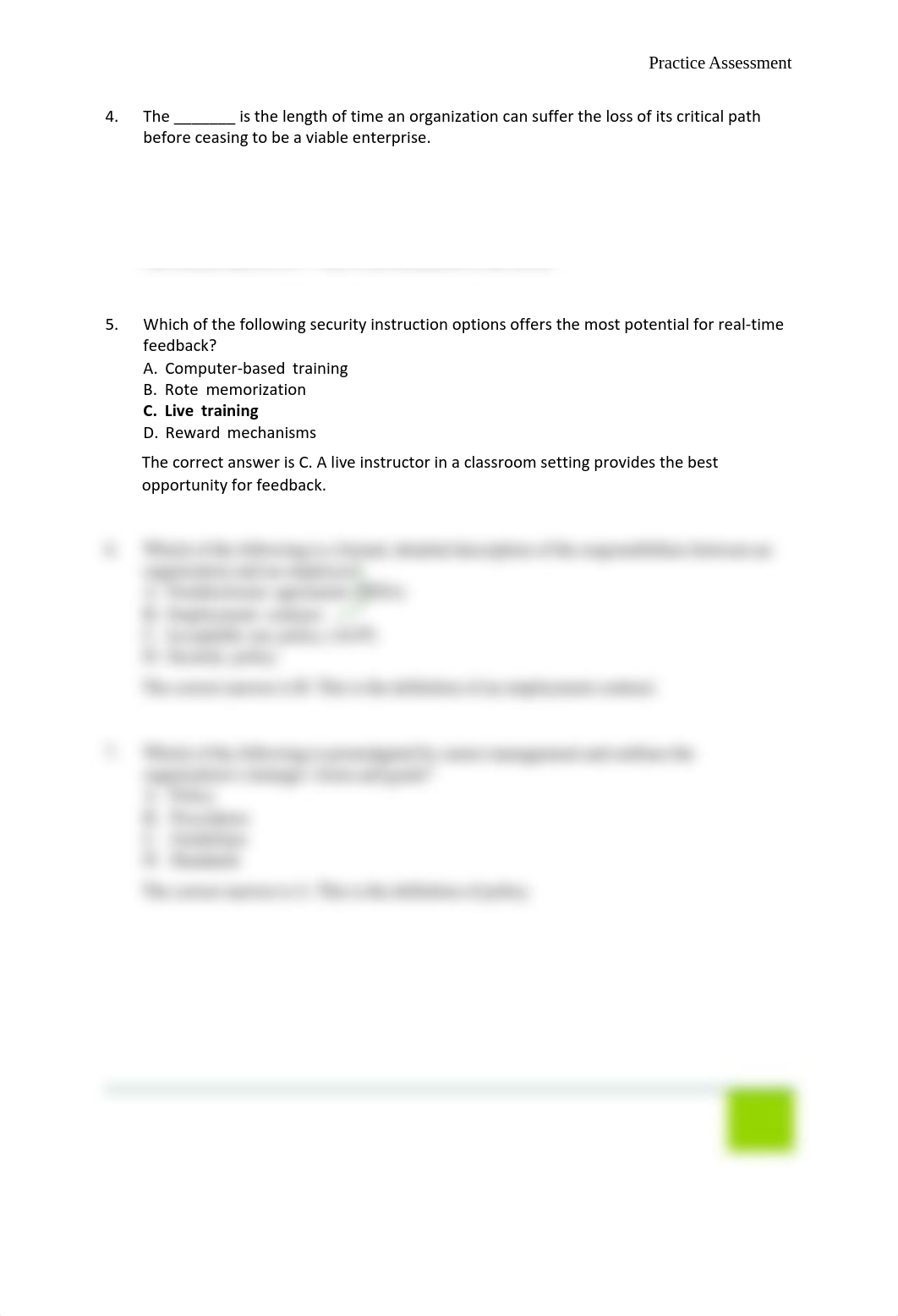 CISSP_Practice Assessment - With Answers copy.pdf_doy25y6z6s8_page2