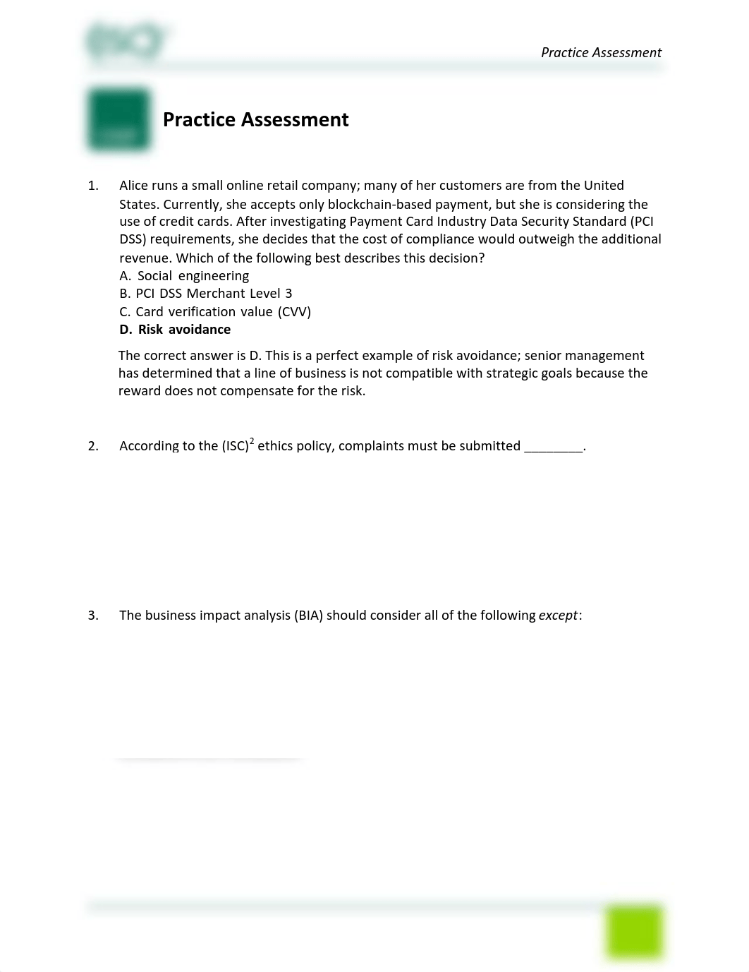 CISSP_Practice Assessment - With Answers copy.pdf_doy25y6z6s8_page1