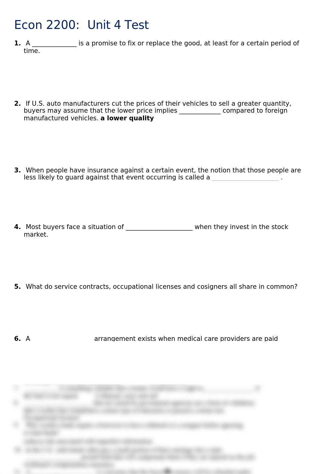 Unit 4 Exam - ECON 2200.docx_doy3nchec03_page1