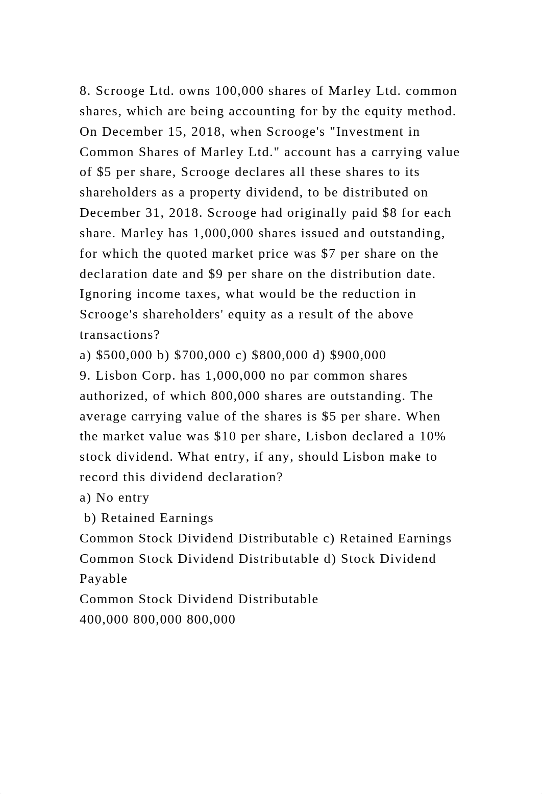 8. Scrooge Ltd. owns 100,000 shares of Marley Ltd. common shares, wh.docx_doy9nmzt1zh_page2