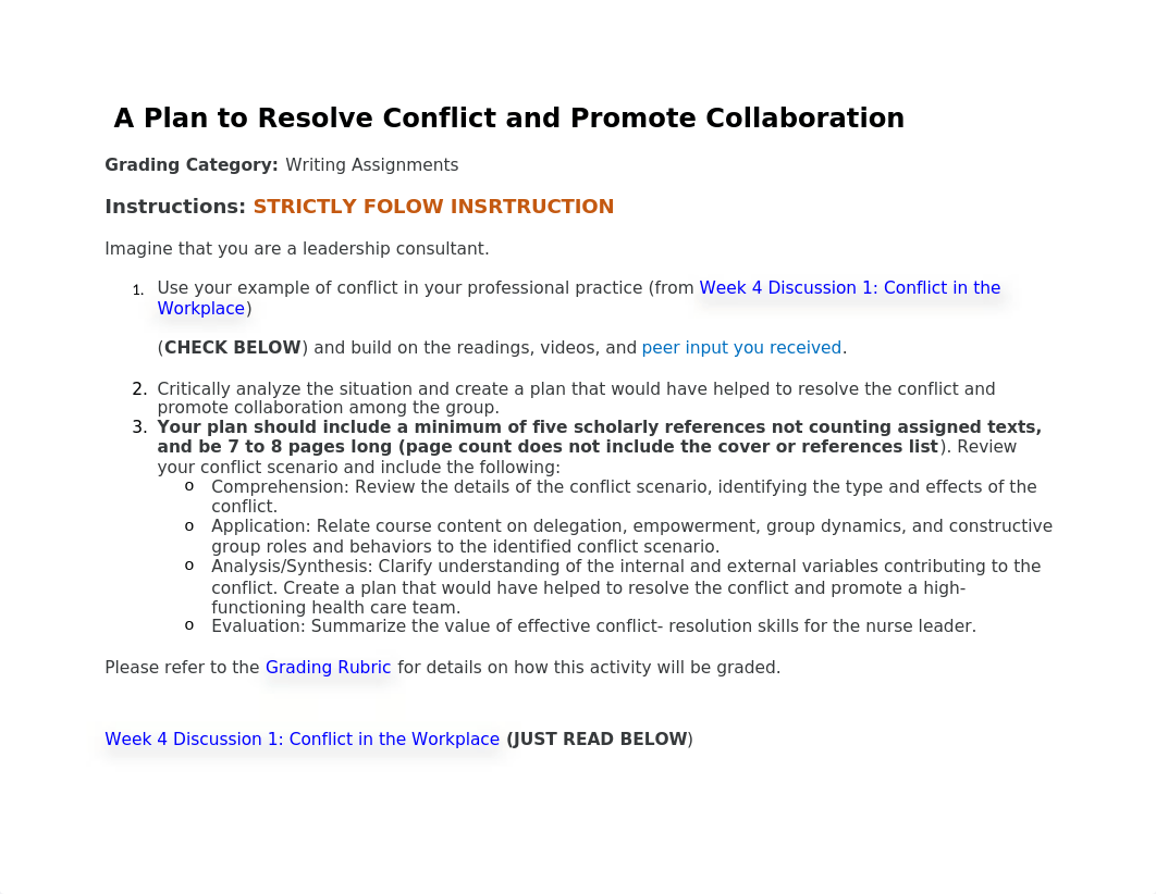 W5 A Plan to Resolve Conflict and Promote Collaboration.docx_doynpt07qgf_page1