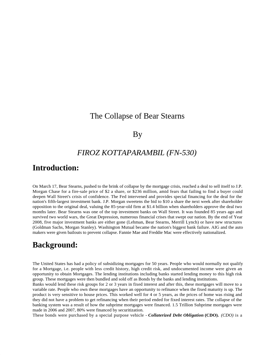 The Collapse of Bear Stearns - Double Spaced.docx_doyw3j42t9b_page1