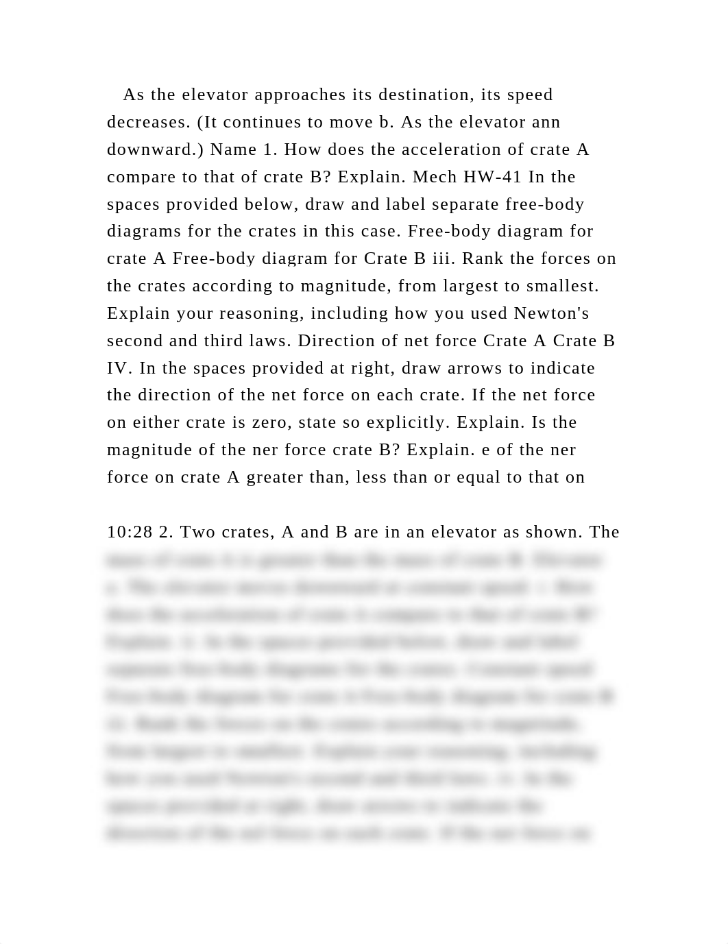 As the elevator approaches its destination, its speed decreases. (I.docx_doz2cigk9us_page2