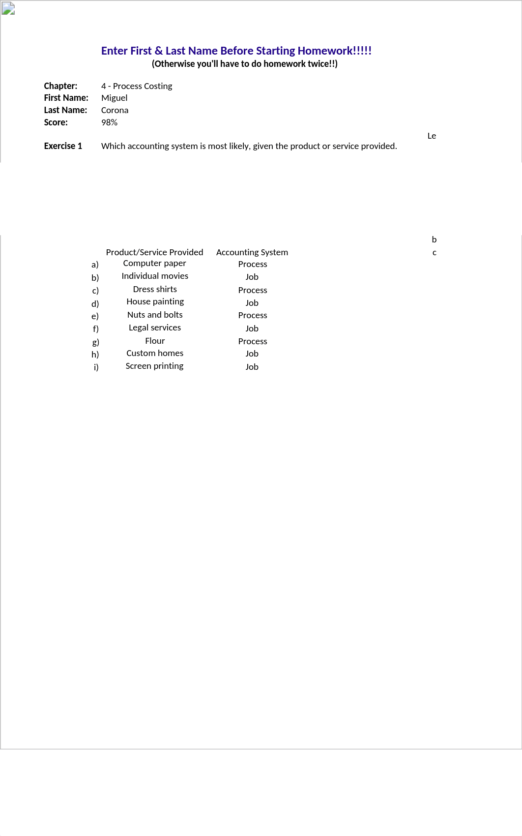 Chapter 4 Exercises (Managerial Accounting).xlsx_doz5vksnyd8_page1