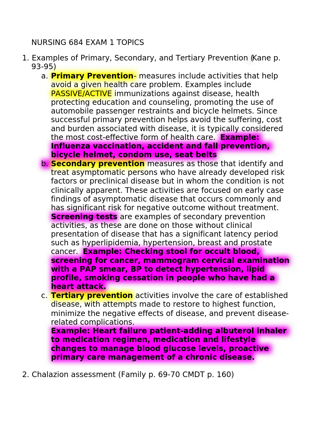 Exam I 684 Notes.docx_doz7ps9fb4g_page1