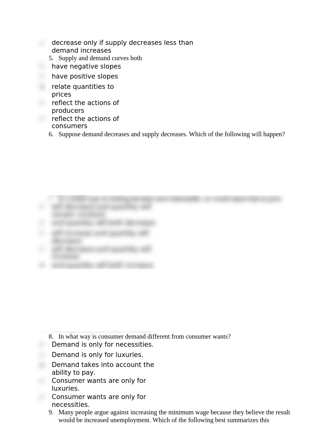 Chapter 4 Test: Demand, Supply, and Markets_doze9fblflr_page2