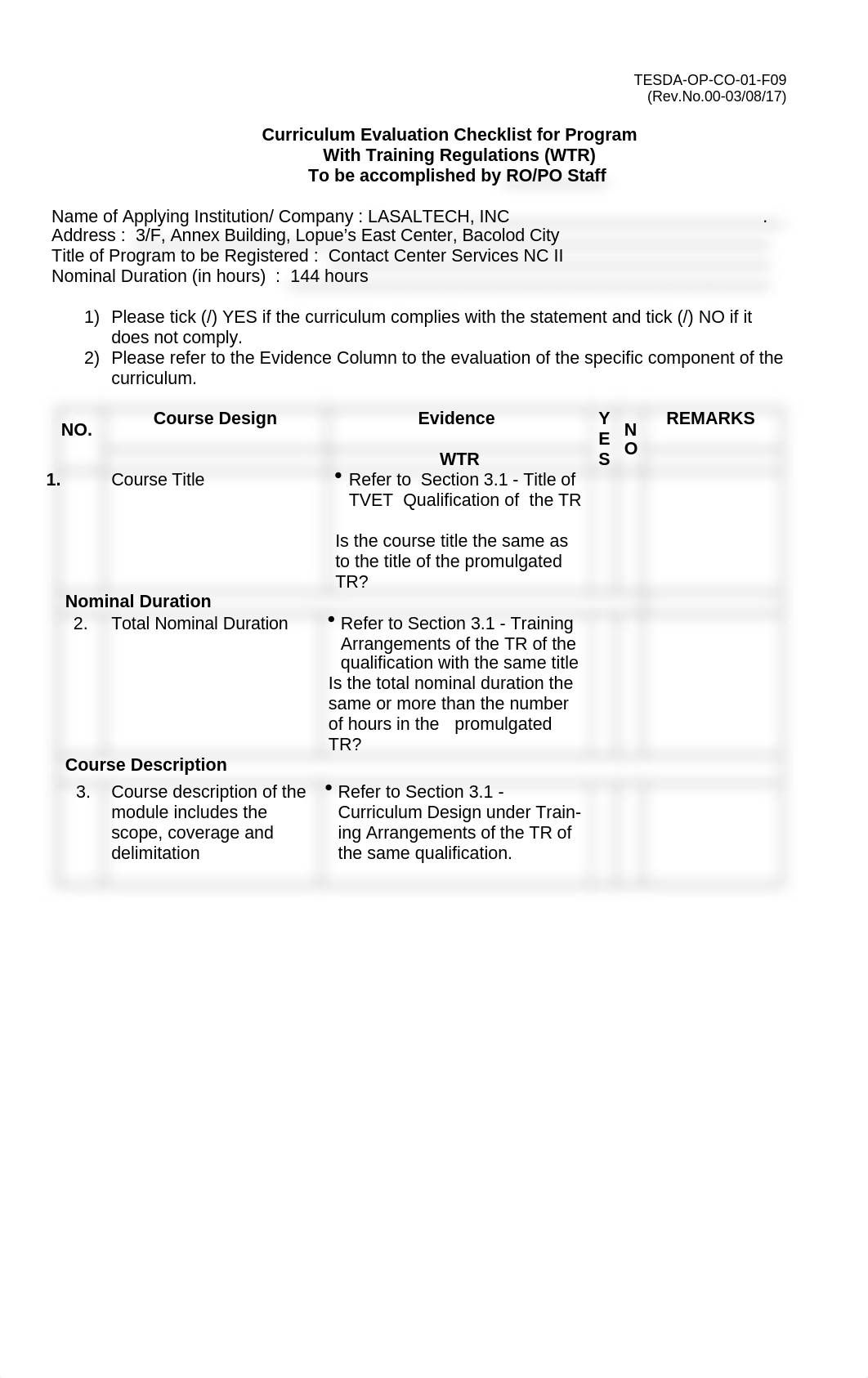 F09 - Evaluation Checklist (WTR).doc_dozkwd6ne85_page1