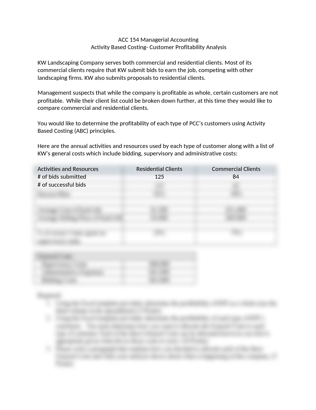 ACC 154 ABC Customer Profitability Assignment- KW Landscaping.docx_dozsxeddka7_page1