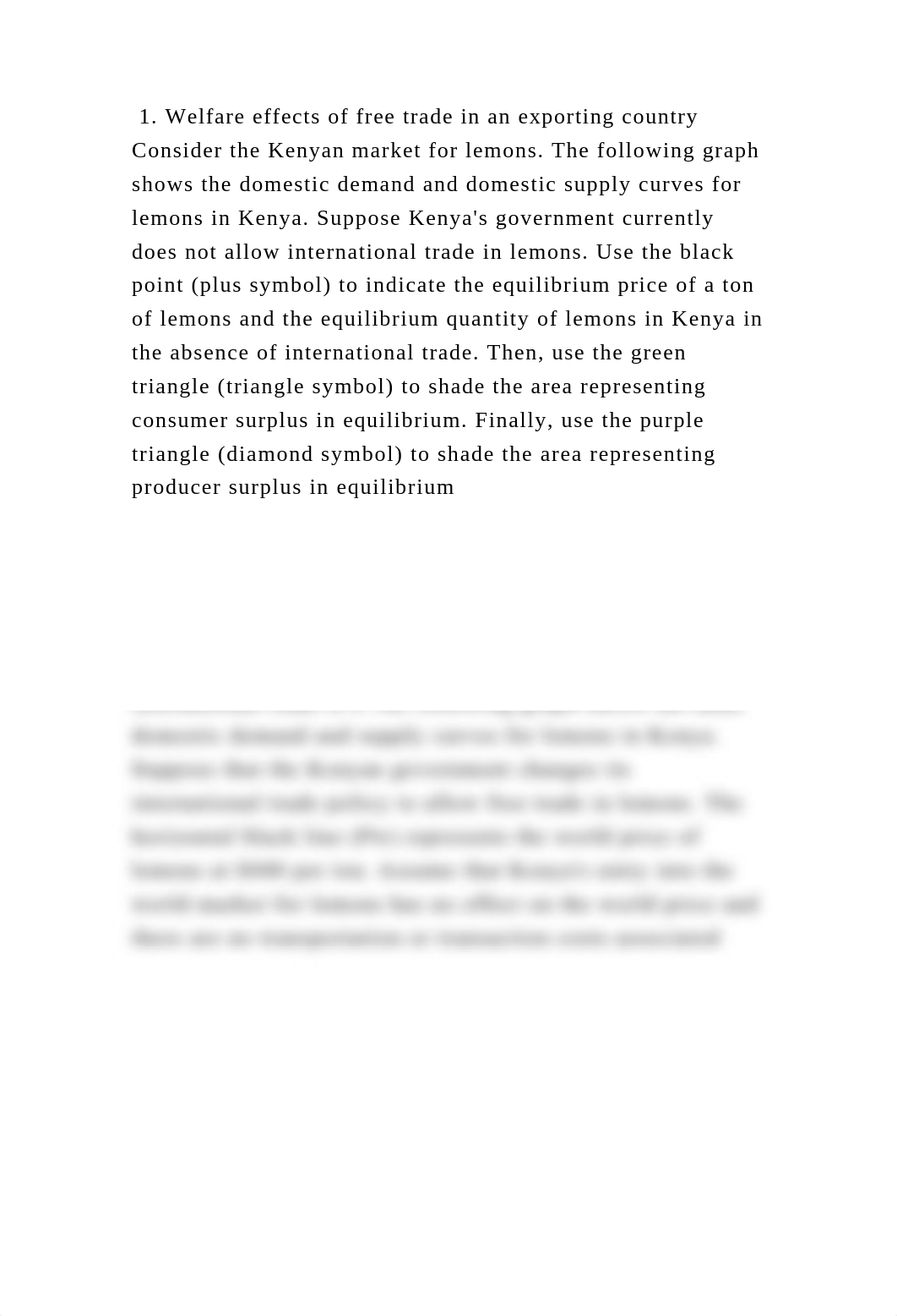 1. Welfare effects of free trade in an exporting country Consider the.docx_dozzp1xvvki_page2