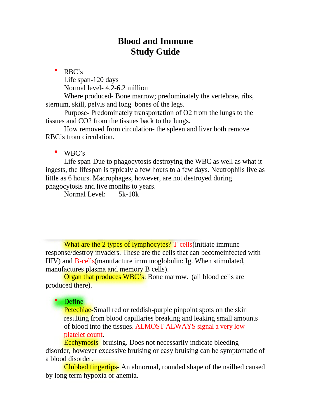 Blood & Immunity Study Guide .doc_dp0g2b3k5z3_page1