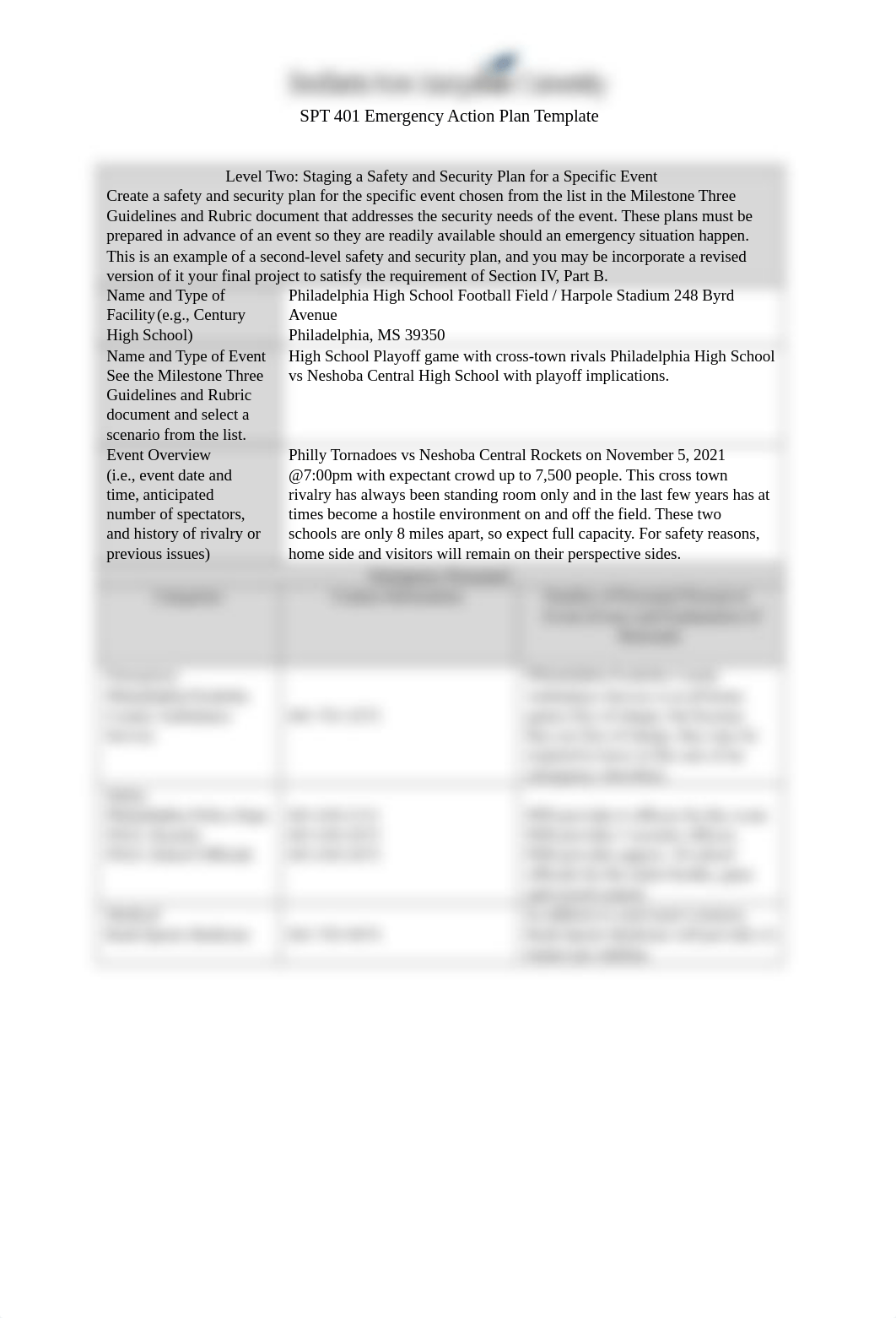 4-2 Final Project Milestone Three Safety and Emergency Action Plan.docx_dp0nizjmsol_page1