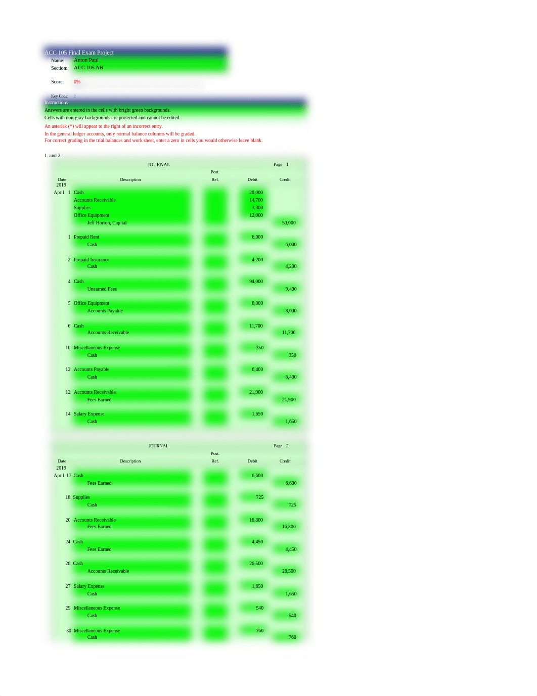 ACC 105 Final Exam Project- Completing the Account Done .xlsx_dp0y80bm5k2_page1