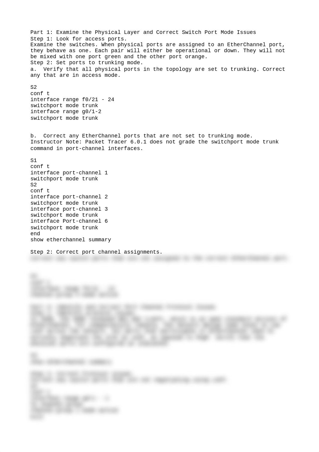 4.2.2.3 Troubleshooting EtherChannel.txt_dp12txrersd_page1