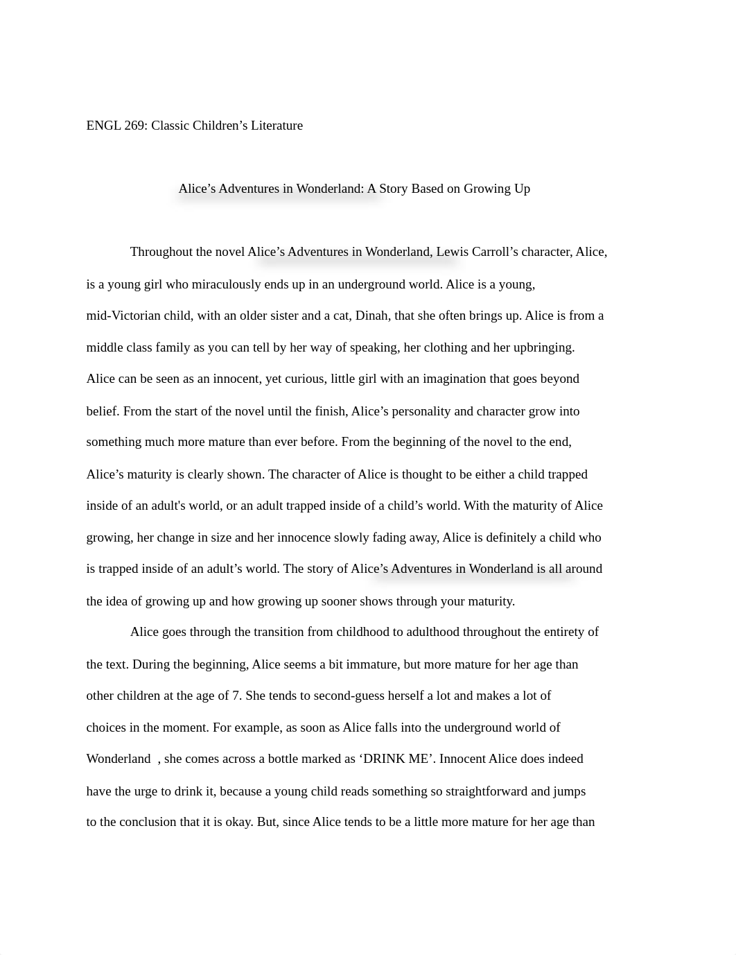 Alice in Wonderland essay.pdf_dp14re7bacx_page1