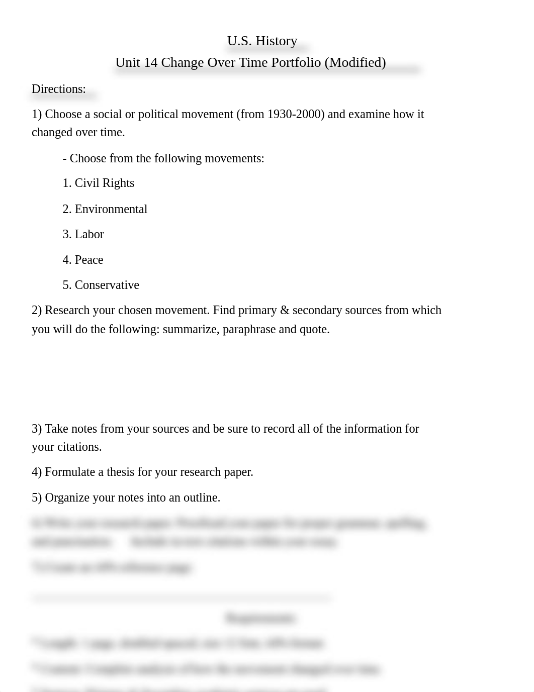 Change over time unit 14 portfolio (modified) directions.pdf_dp1d1fcojyt_page1