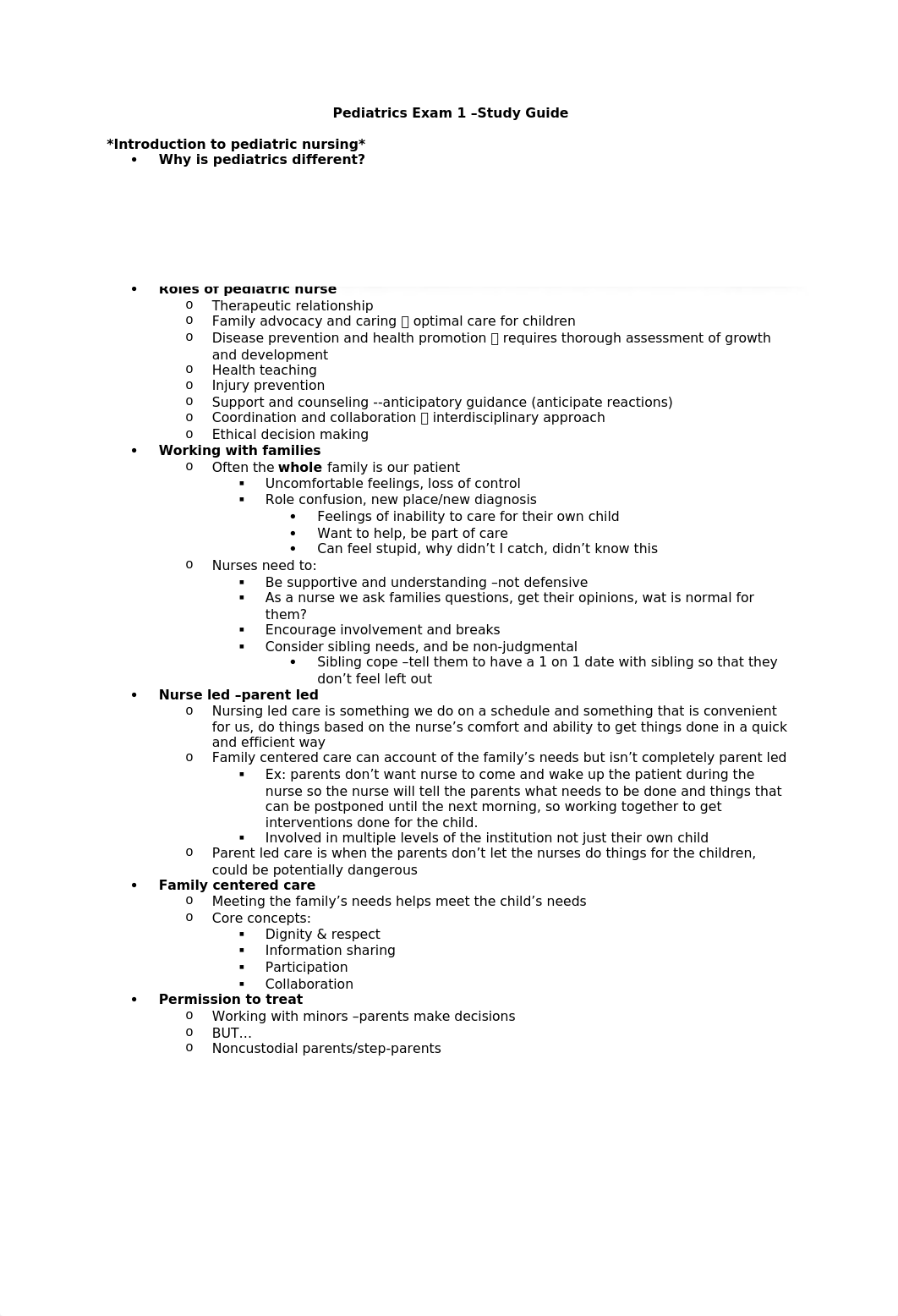 Pediatrics Exam 1 -Study Guide.docx_dp1d3m1bv7e_page1