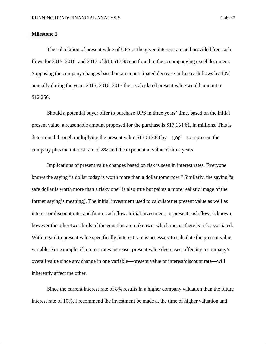 Financial Analysis of UPS FP FIN 550.docx_dp2ivj1i4uh_page2