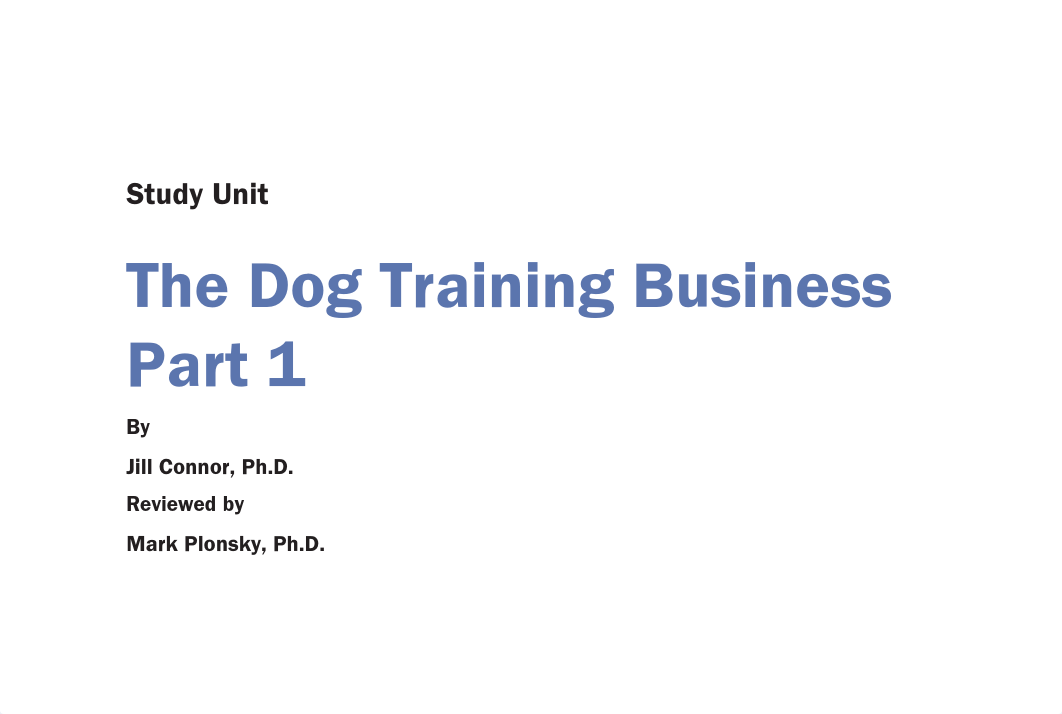 Study Unit The Dog Training Business Part 1_dp2q3yj0xam_page1