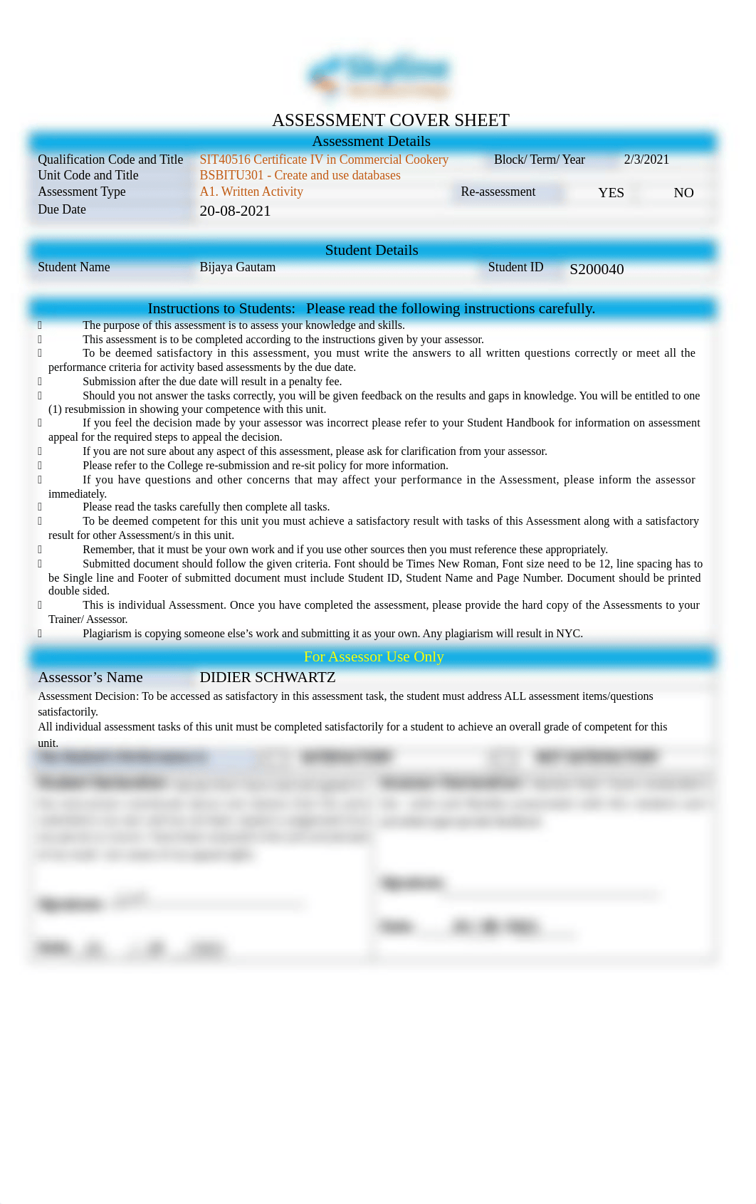 BSBITU301_Assessment 1_Written Activity (1) 1.docx_dp39cevzzy7_page1