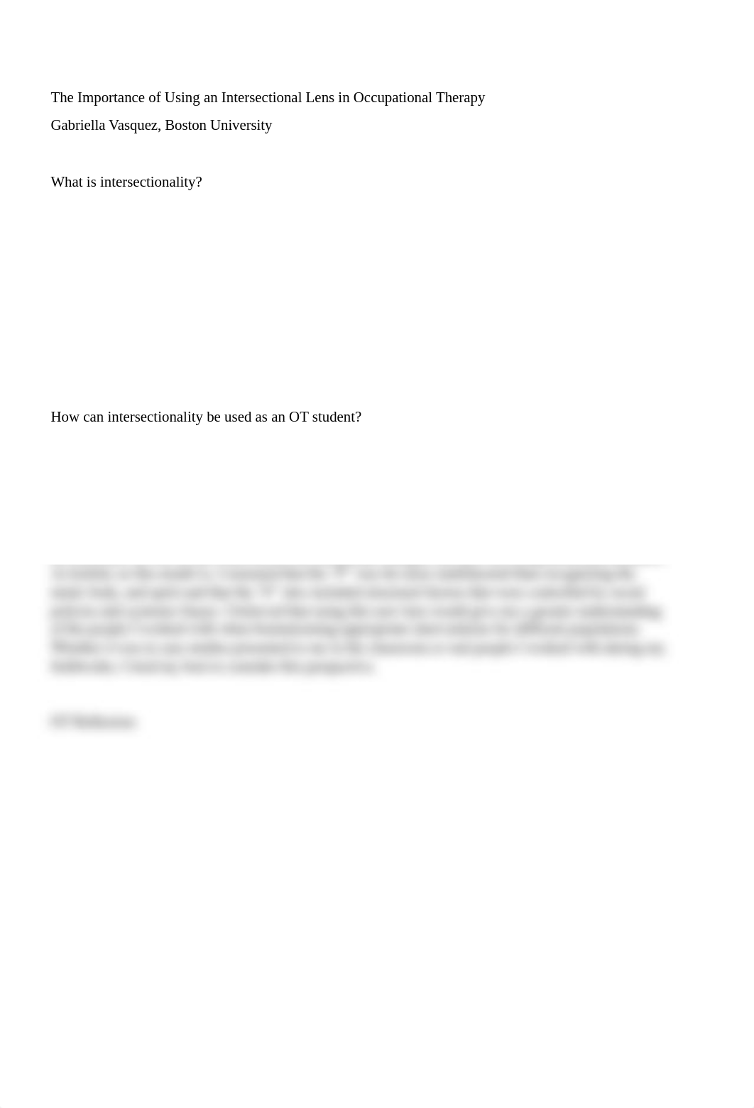 The Importance of Using an Intersectional Lens in Occupational Therapy.docx_dp39glk307i_page1