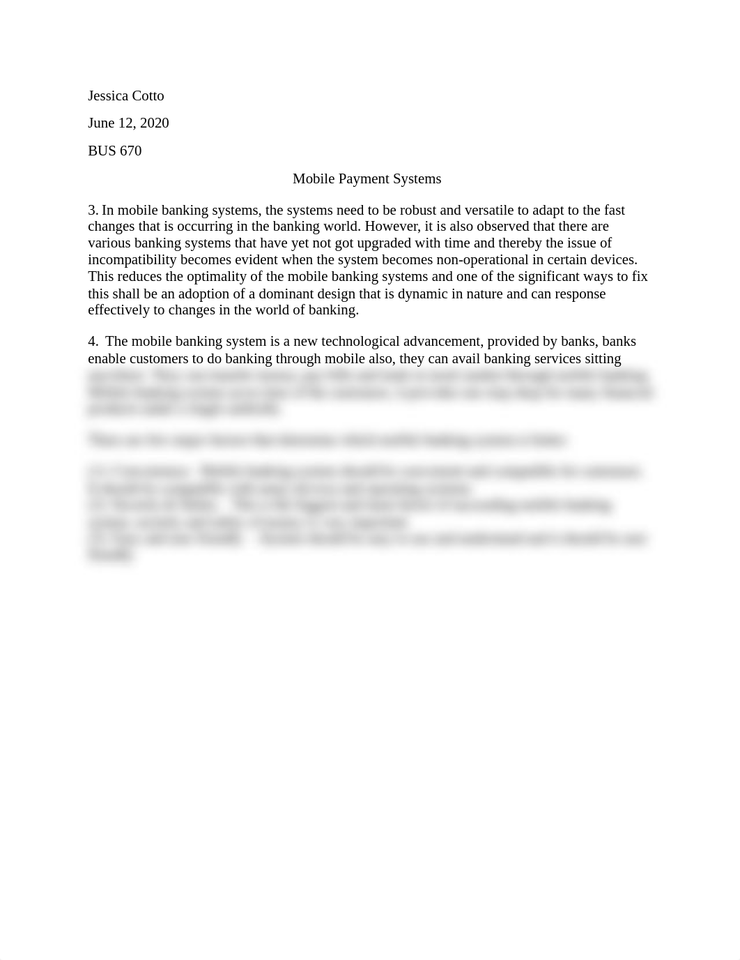 J Cotto BUS 670 Case 6 Mobile Payment Systems.docx_dp3hggpbzpo_page1