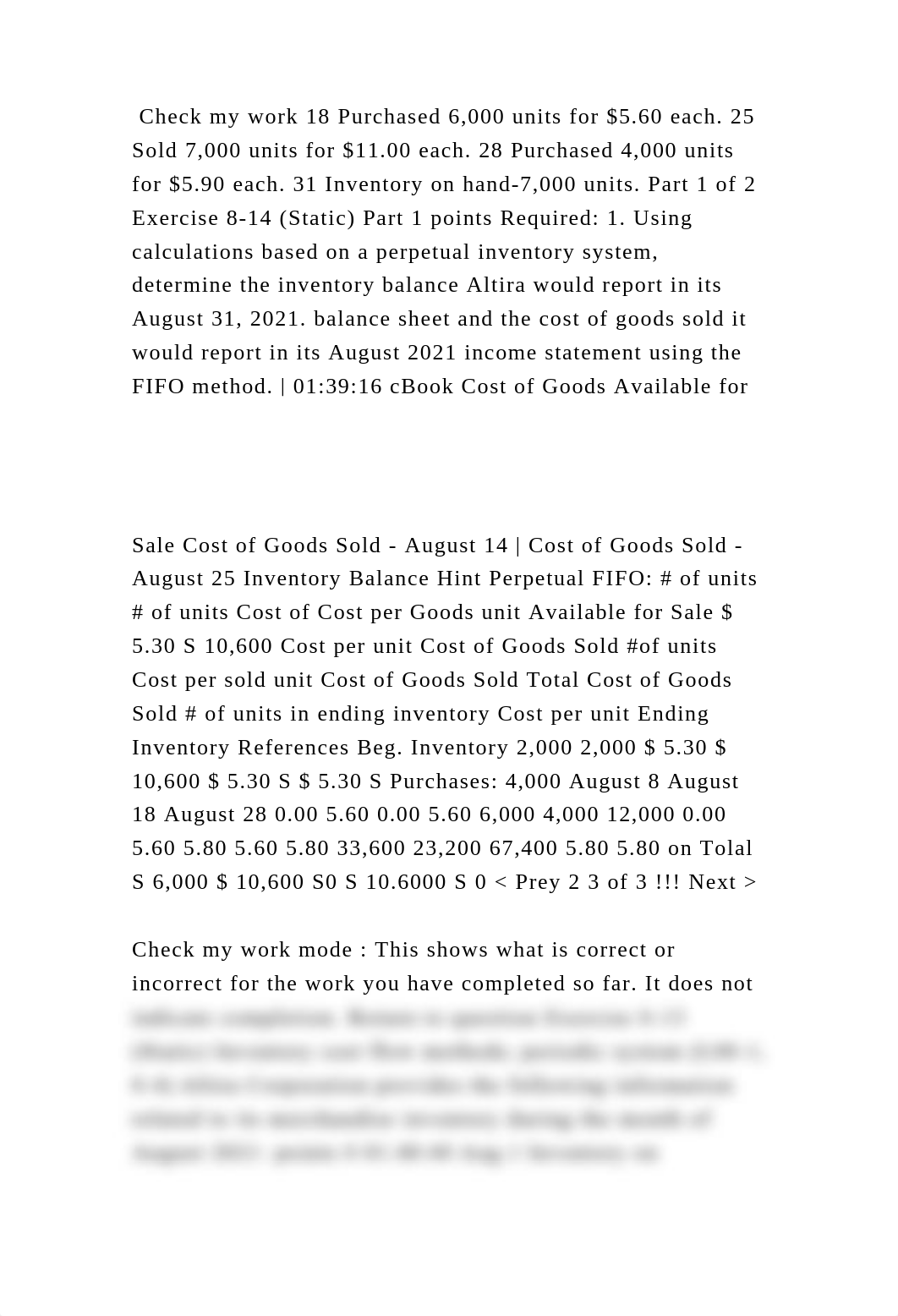 Check my work 18 Purchased 6,000 units for $5.60 each. 25 Sold 7,000 .docx_dp3iad3dloz_page2