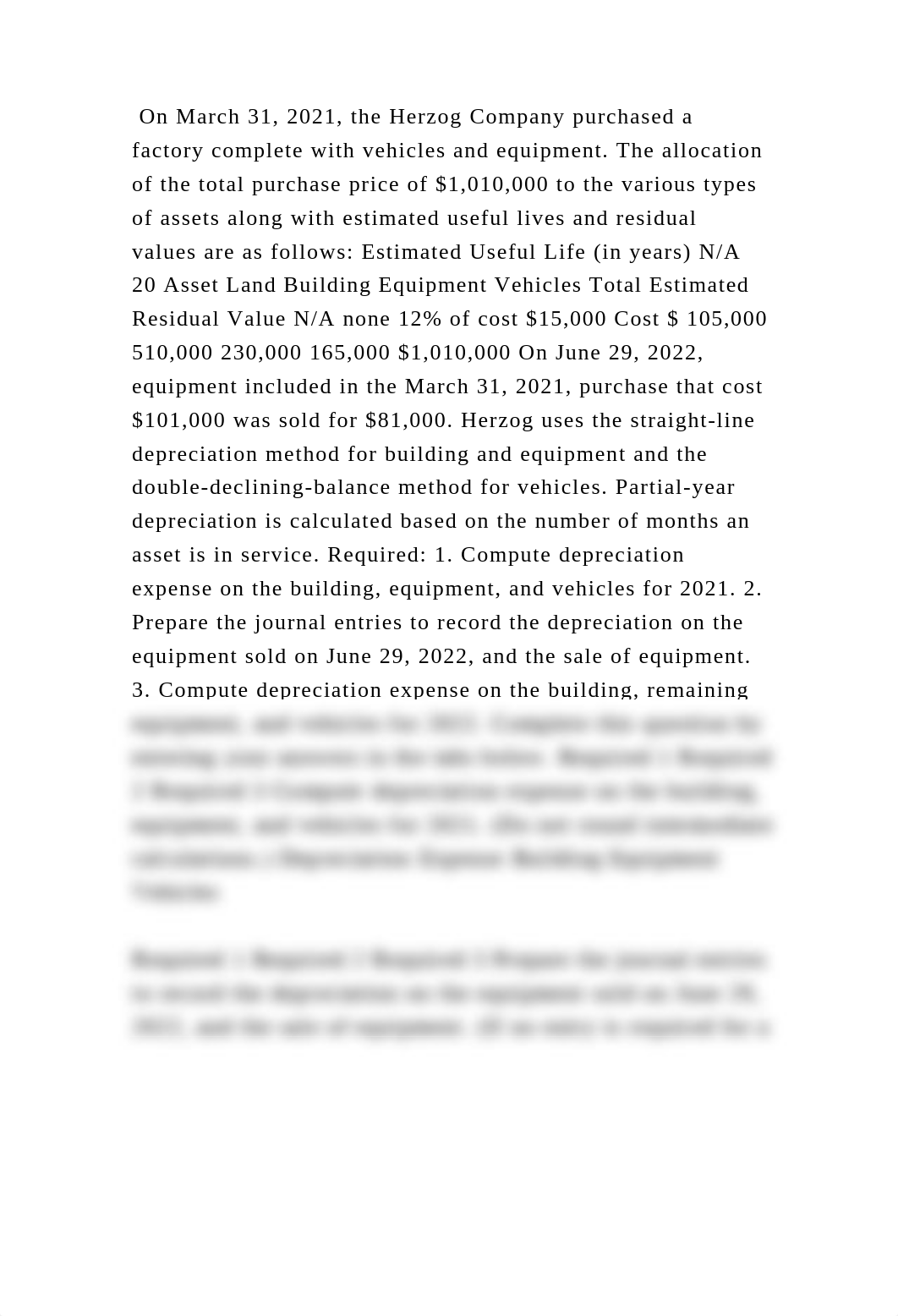 On March 31, 2021, the Herzog Company purchased a factory complete wi.docx_dp3t9ly6tab_page2