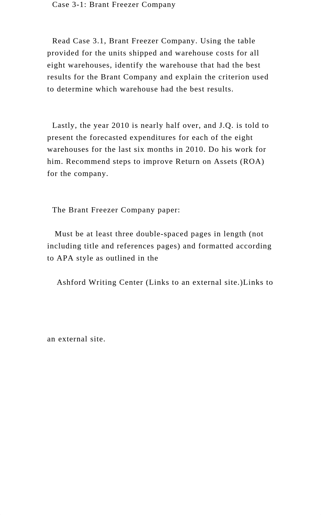 Case 3-1 Brant Freezer Company   Read Case 3.1, Brant Free.docx_dp3u5cmq6bf_page2