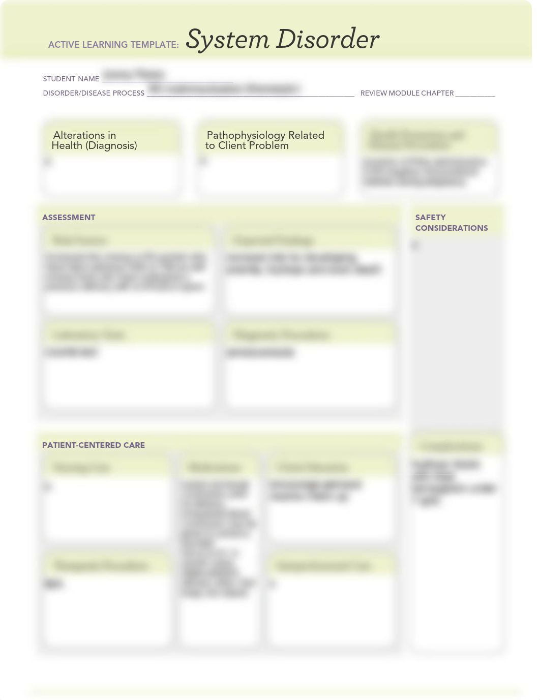 ATI System Disorder Learning Template_Rh.pdf_dp3wuncr8dc_page1