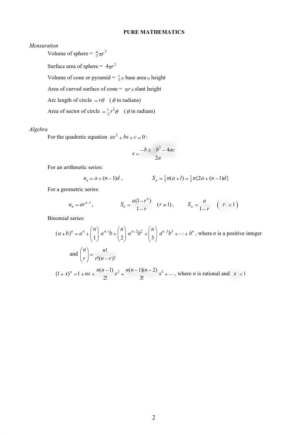 Further Mathematics Formula Booklet.pdf_dp4l1hfckcc_page2