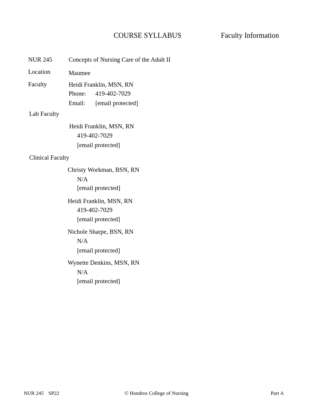 NUR 245 Syllabus Part A Maumee SP22.pdf_dp4zqd2uhrs_page1