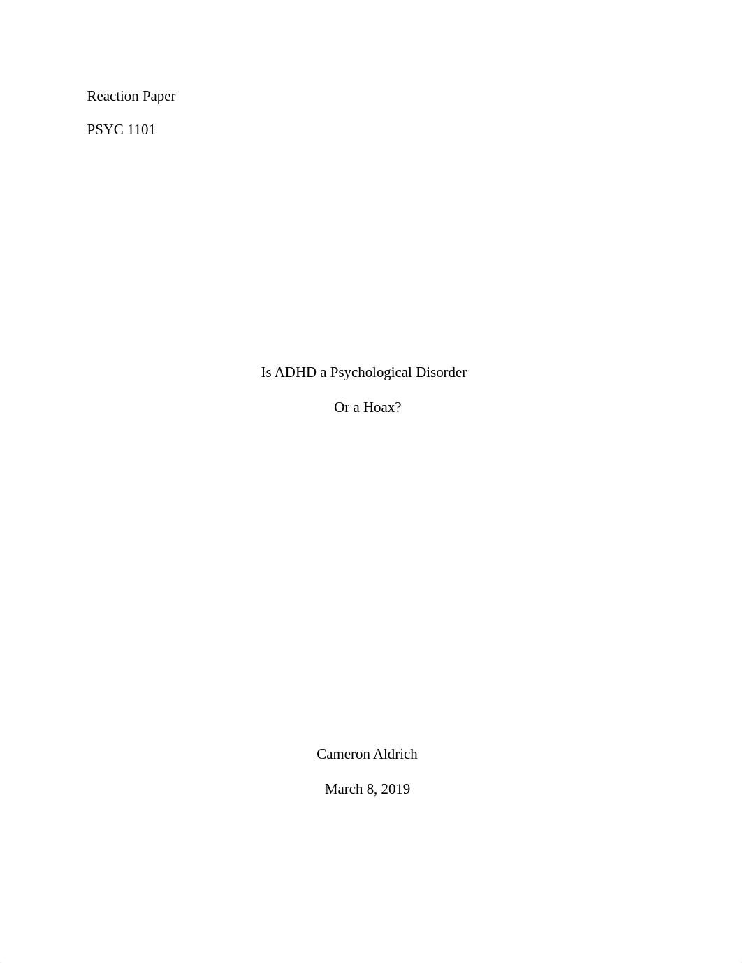 Psychology Reaction Paper_ ADHD.pdf_dp504r5ywwf_page1