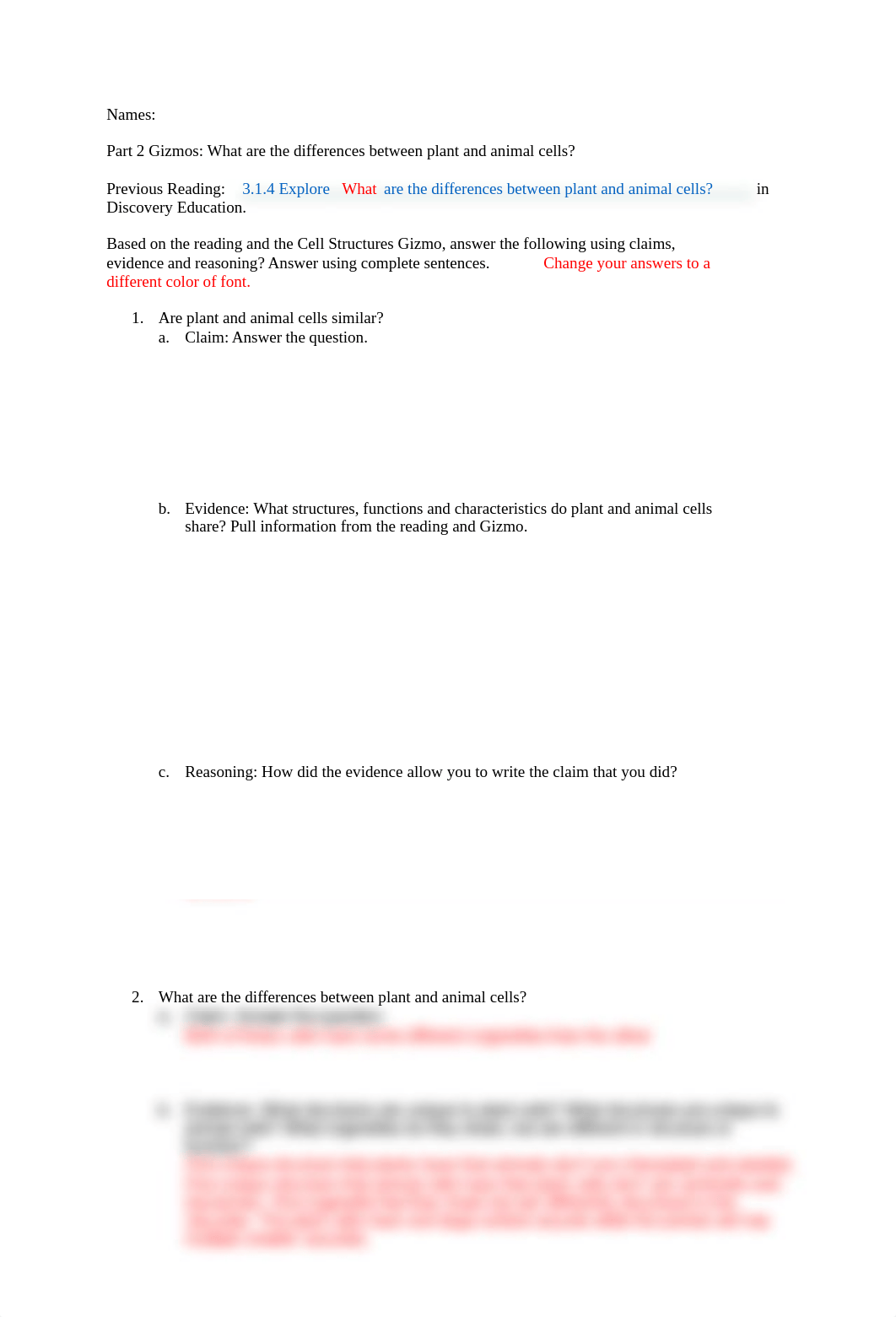 Part 2 Gizmo How do plant and animal cells differ.docx_dp55urzc9ua_page1
