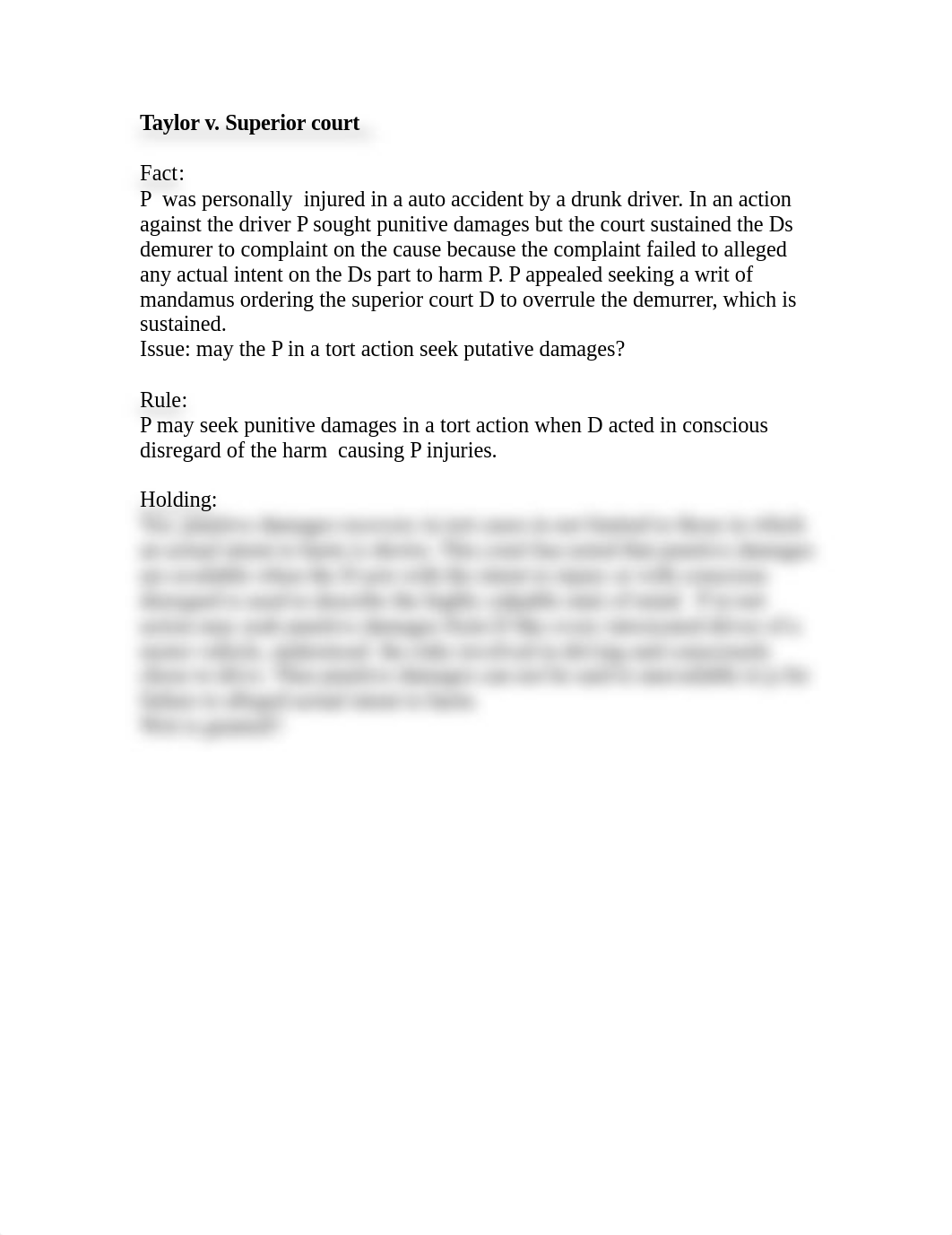 Taylor v. Superior court_dp5969h7546_page1