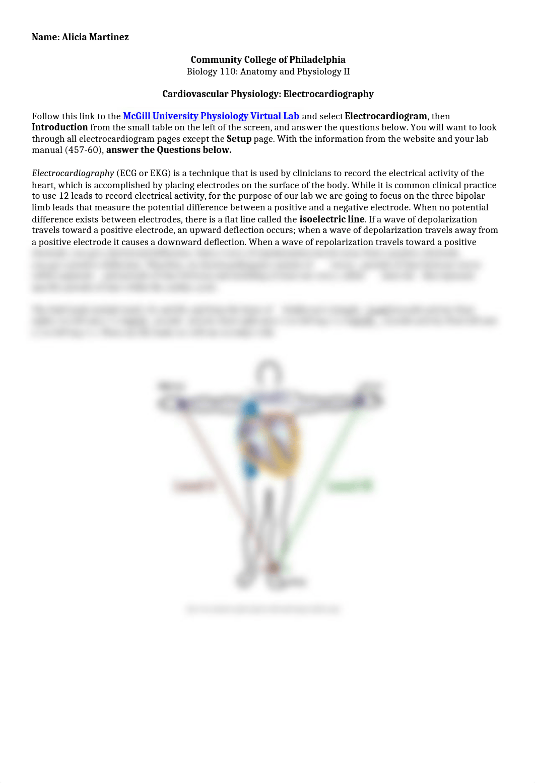 Bio 110 Online Cardiovascular Physiology, Electrocardiography.docx_dp5bvix4o7w_page1