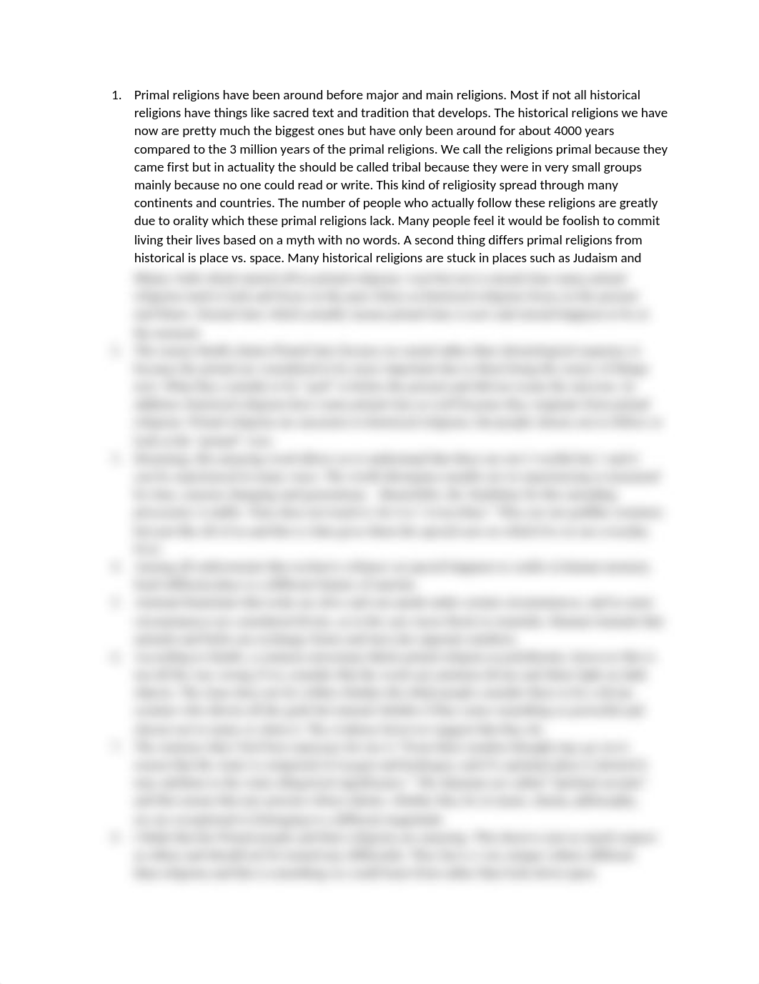 Primal Religions Reading Questions.docx_dp68ms5l0s2_page1