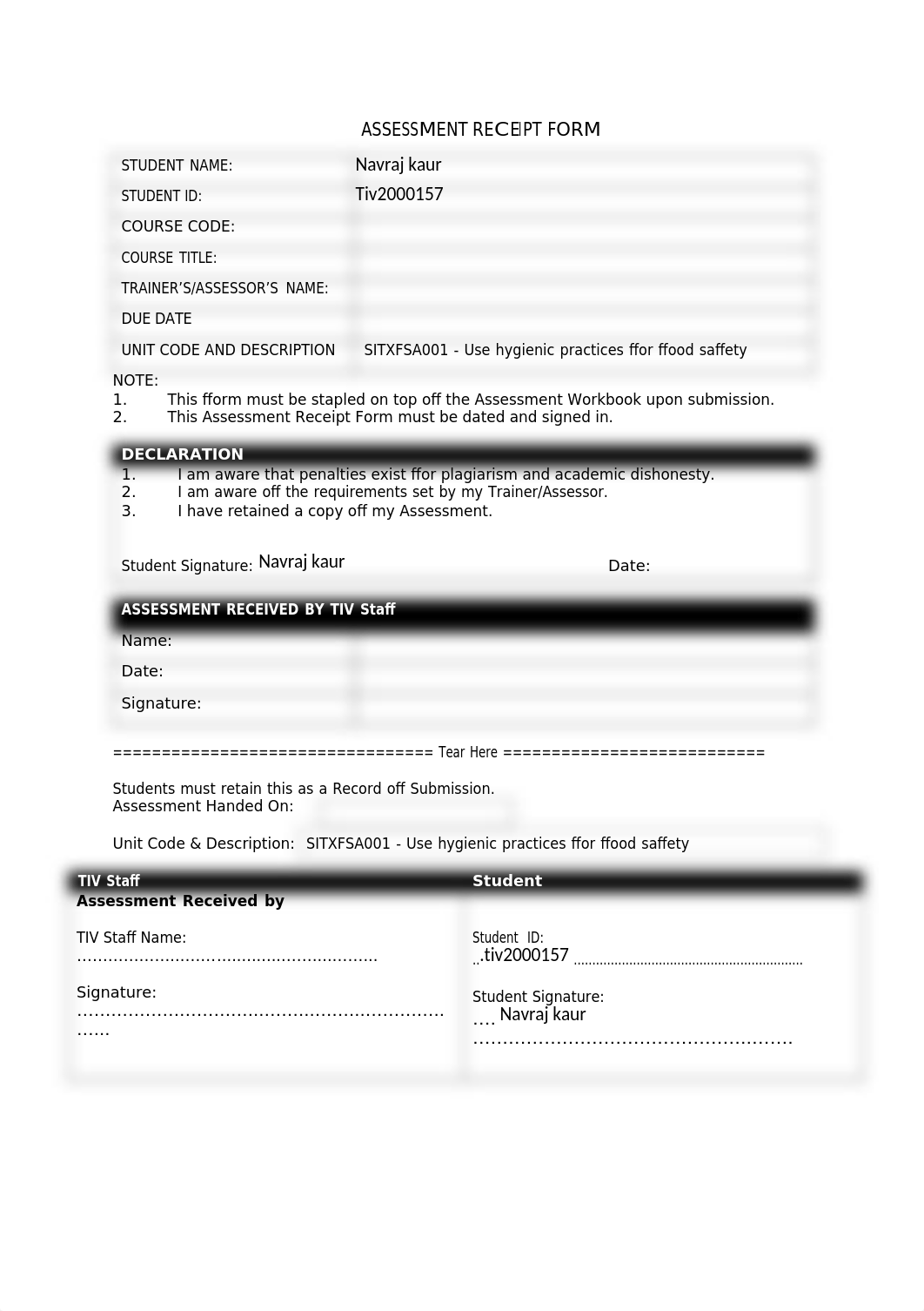 2_SITXFSA001_USE HYGIENIC PRACTICES  FOR FOOD SAFETY Student guide.docx_dp6bmybn8bk_page3