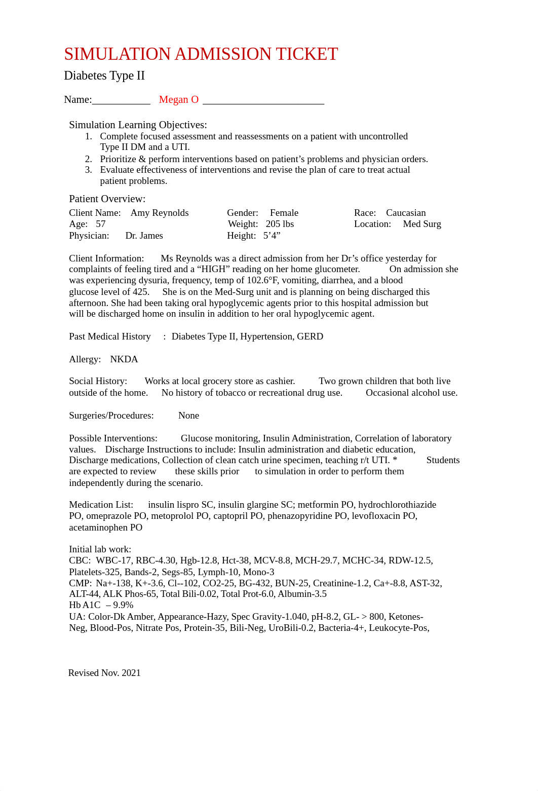 SIMULATION ADMISSION TICKET diabetes pt 2.docx_dp6h0e71bse_page1