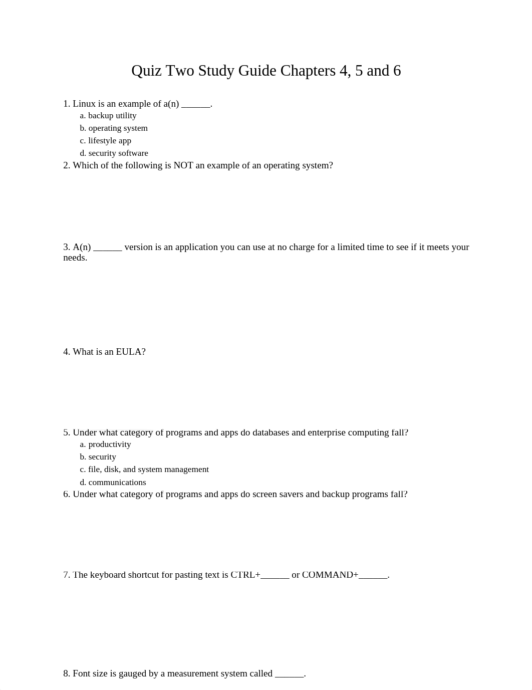 Quiz 2 study guide questions chapters 4 thru 6.docx_dp6hvuyks15_page1