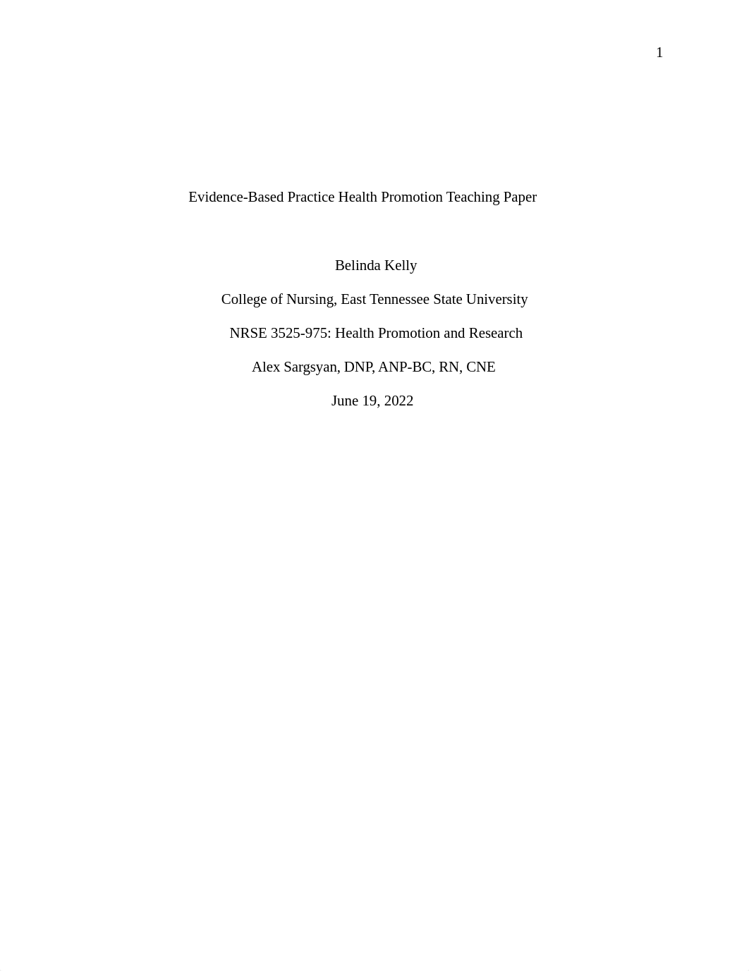 Evidence-Baed Practice Health Promotion Teaching Paper - Research.docx_dp6i0xxjciy_page1