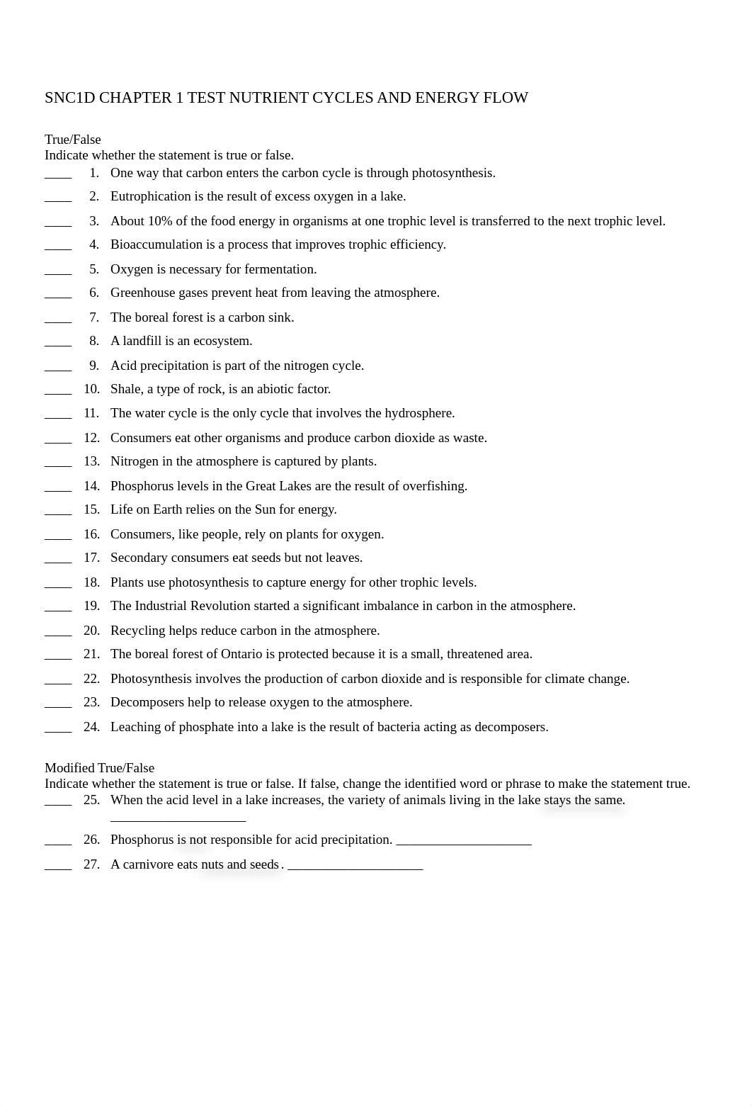 SNC1D CHAPTER 1 TEST NUTRIENT CYCLES AND ENERGY FLOW-1.doc_dp6x75sr5ip_page1