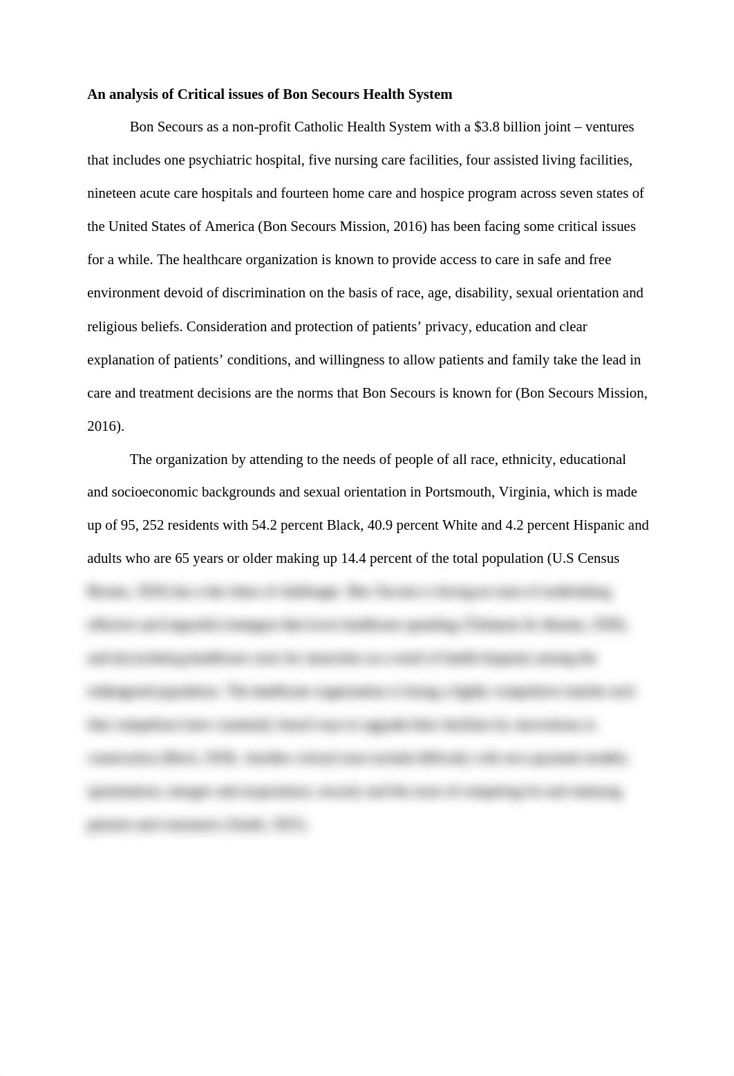 Capstone Unit 5_An analysis of Critical issues of Bon Secours Health System.docx_dp6xbl1sa63_page1