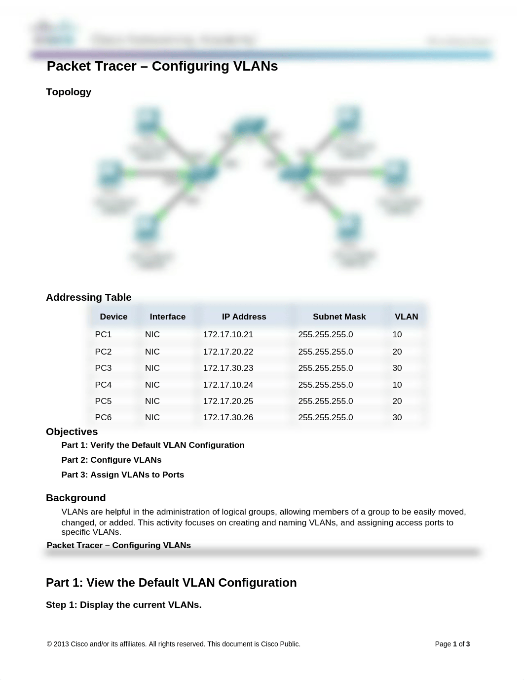 3.2.1.7 Packet Tracer - Configuring VLANs Instructions_dp70jmqkx90_page1