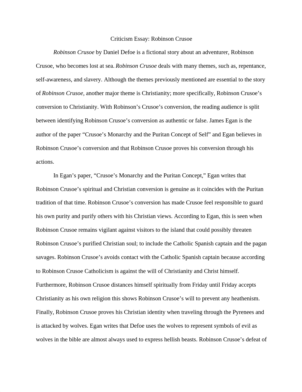 Robinson Crusoe Criticism essay_dp70wbq0u5v_page1