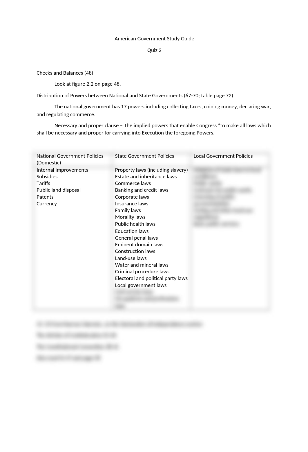 American Government Quiz 2 study guide.docx_dp70xeekrll_page1